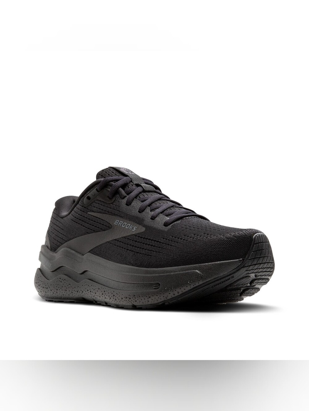 Brooks Ghost 2 Max Womens Black Performance Running Shoes